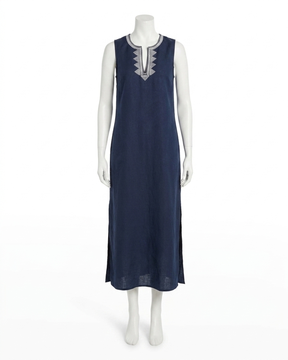 NEW NIC + ZOE sunset soiree dress in dark indigo